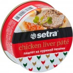 Паштет Setra из куриной печени без консервантов, 100г Паштет Setra из куриной печени без консервантов, 100г