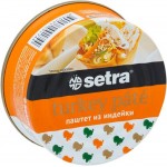Паштет Setra из индейки без консервантов, 100г Паштет Setra из индейки без консервантов, 100г