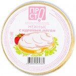 Паштет нежный с куриным мясом Пр!ст, 90г