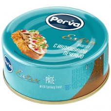 Паштет Perva Extra с печенью, 90г в магазинах Перекресток