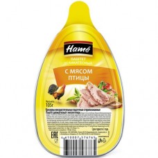 Паштет Hame Деликатесный из мяса птицы стерилизованные, 105г в магазинах Перекресток