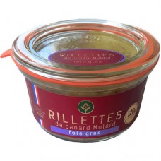 Консервы Галерея Вкуса Rillettes De Canard Foie Gras из мяса уток, 120г в магазинах Перекресток