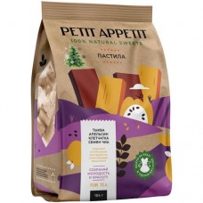 Пастила Petit Appetit тыквенная с апельсином и клетчаткой семян чиа, 104г в магазинах Перекресток