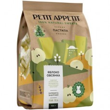 Пастила Petit Appetit яблочно-овсяная, 104г в магазинах Перекресток