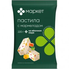 Пастила с кусочками мармелада Маркет, 220г в магазинах Перекресток
