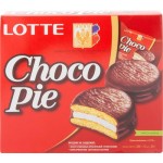 Печенье Lotte Choco Pie прослоёное глазированное, 336г