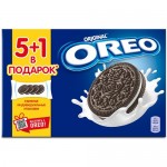Печенье Oreo с какао начинкой ваниль, 228г