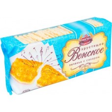 Печенье Мастер Сладостей Венское хрустящее сахарное с сахаром, 150г в магазинах Перекресток