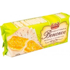 Печенье Мастер Сладостей Венское хрустящее с кунжутом, 150г в магазинах Перекресток