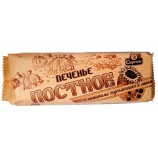 Печенье Спартак Постное с семечками подсолнечника и льном, 220г в магазинах Перекресток