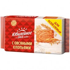 Печенье Юбилейное с овсяными хлопьями витаминизированное, 268г в магазинах Перекресток