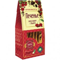 Печенье Печенежность шоколадное с вишней, 250г в магазинах Перекресток