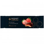 Печенье клубника сдобное Маркет Collection, 137г