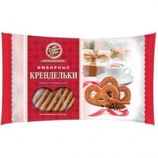 Печенье Хлебный Спас Крендельки имбирные с корицей и тростниковым сахаром сдобные, 320г в магазинах Перекресток