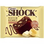 Изделие кондитерское Fitnesshock Брауни банановый, 50г Изделие кондитерское Fitnesshock Брауни банановый, 50г