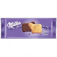 Печенье Milka покрытое молочным шоколадом, 120г в магазинах Перекресток