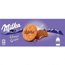 Печенье Milka с овсяными хлопьями в молочным шоколаде, 126г в магазинах Перекресток