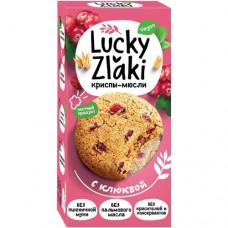 Криспы-мюсли Lucky Zlaki с клюквой, 100г в магазинах Перекресток