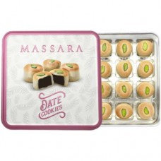 Печенье Massara Date Cookies с начинкой из фиников и фисташек, 250г в магазинах Перекресток