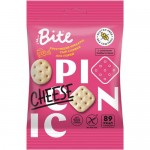 Крекеры Take a Bite Сыр-сливки-лук порей солёные, 60г