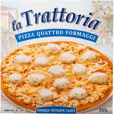 Пицца La Trattoria 4 сыра, 335г в магазинах Перекресток