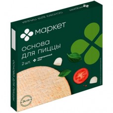 Основа для пиццы с пряными травами Маркет, 450г в магазинах Перекресток