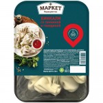 Хинкали со свининой и говядиной категория В замороженные Маркет Перекрёсток, 750г