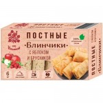 Блинчики От Ильиной постные с яблоком и брусникой замороженные, 360г