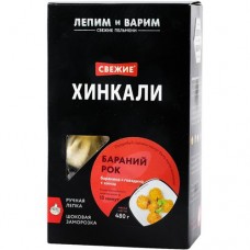 Мини хинкали Лепим и Варим Бараний Рок замороженные, 480г в магазинах Перекресток