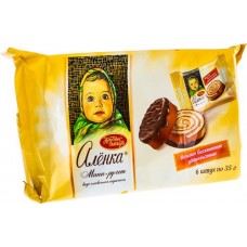Мини-рулеты Аленка сливочная карамель, 6х35г в магазинах Перекресток