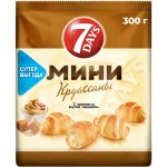 Мини-круассаны 7 Days с карамельным кремом, 300г
