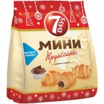 Мини-круассаны 7 Days с кремом какао, 105г