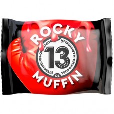 Маффин Rocky Muffin творожный с малиновой начинкой, 55г в магазинах Перекресток