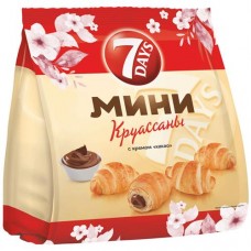 Круассаны 7Days мини с кремом Какао, 265г в магазинах Перекресток