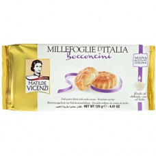 Пирожные Vicenzi Bocconcini слоёные с молочным кремом, 125г в магазинах Перекресток