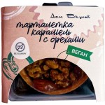 Тарталетка Дом Вкусов Карамель с орехами веган, 100г