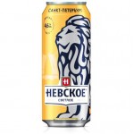 Пиво Невское светлое 4.6%, 450мл