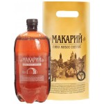 Пиво Макарий Живое светлое 4%, 1л