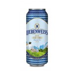 Пиво Liebenweiss Хефе-Вайсбир пшеничное светлое нефильтрованное 5.1%, 500мл