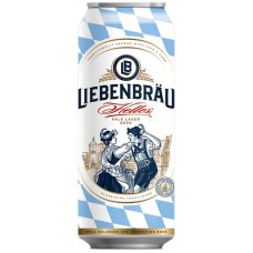 Пиво Liebenbrau Helles светлое фильтрованное 5.1%, 500мл в магазинах Перекресток