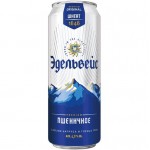 Напиток пивной Edelweiss Пшеничное нефильтрованный 4.9%, 430мл