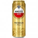 Пиво Amstel Премиум Пилснер светлое фильтрованное 4.8%, 430мл