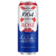 Напиток пивной Kronenbourg 1664 Розе 4.5%, 450мл в магазинах Перекресток