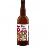 Напиток пивной Konix Brewery Cherie Cherry Kriek осветлённый светлый нефильтрованный 5%, 500мл