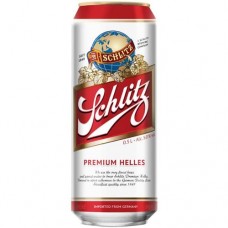 Пиво Schlitz Премиум Хеллес светлое пастеризованное 5%, 430 мл в магазинах Перекресток
