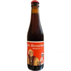 Пиво St.Bernardus Prior 8 темное пастеризованное нефильтрованное осветленное, 330мл в магазинах Перекресток