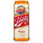Пиво Schlitz Weizen пшеничное светлое пастеризованное нефильтрованное осветленное, 430мл