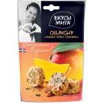 Снеки Вкусы Мира Crunchy манго-орехи-семечки, 50г