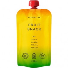 Пюре Nutrino Lab фруктовое яблоко манго папайя банан, 200г в магазинах Перекресток