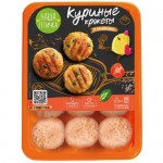 Крокеты Наша Птичка куриные в хрустящей панировке охлажденные, 480г